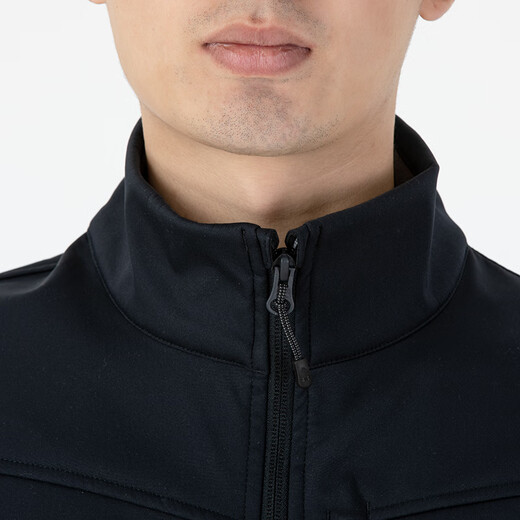 Under Armor woven stand collar jacket for men, fashionable, simple, loose and comfortable, sports and leisure jacket 1321438-001 L