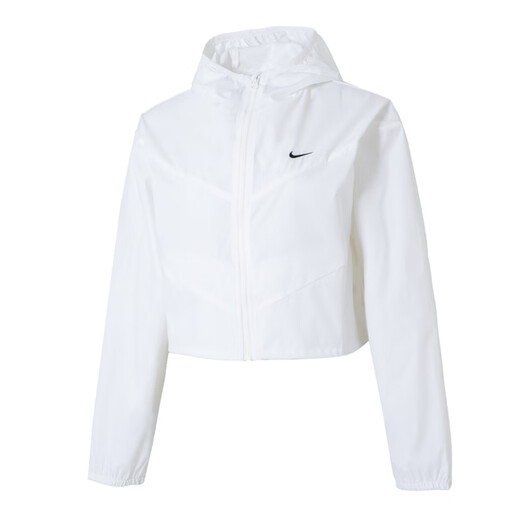 Nike (NIKE) sports suit women's clothing 2025 new autumn fitness training woven two-piece jacket jacket, foot trousers HJ1183-100+HV2358-100 S