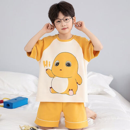 Disney Boys Pyjamas Kinder Sommer Neue Saison Dünne Baumwoll-Kurzärmel-Anzug Little Boy Mode große Kinder süße Heimkleidung TT-K-N-XX-695-LJT 120 HIGH 120-130CM