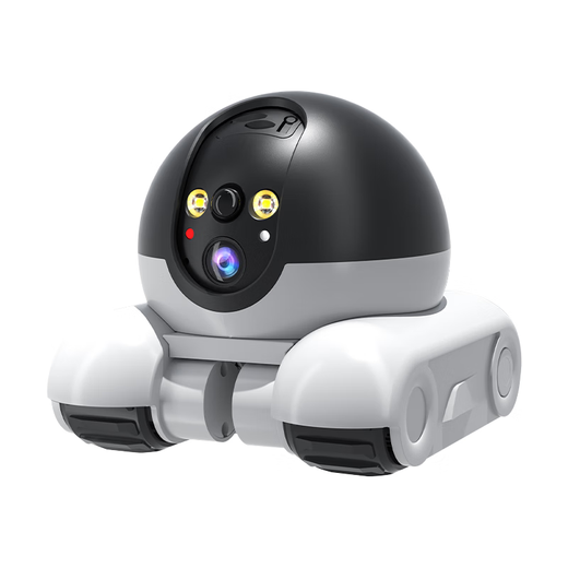Groupe Muye Pet Camera Home Mobile Voice Interphone Video Remote 360 ​​Degré No Dead Près de la caméra HD Vision Night Guard Companion Robot Intelligent peut marcher à distance [Version WiFi] Mobile Camera Robot