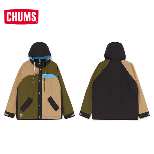 CHUMS Qiaqia Bird Fashion Outdoor Casual Classic Spliced Jacket Single Layer Jacket CH04-1396 CH04-1457-C108 XL