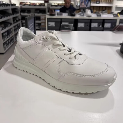 AIBU (ECCO)/AIBU Herren Frühling und Herbst Echtes Leder Vielseitige Schnürsportsport-Casual Shoes Yayue Leichtgewicht 503754 503754-12014 Brown 41