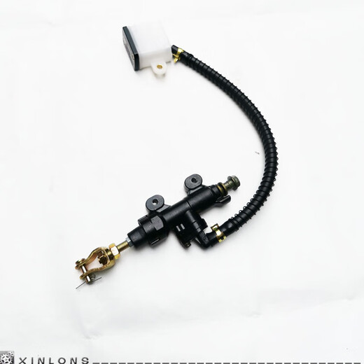 万沁珊摩托机车大力神宝雕小忍者V6永源枭风R12350后脚碟刹车泵卡钳总成 单后泵--E