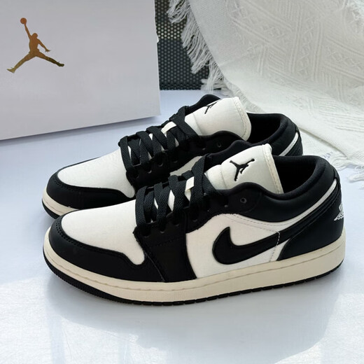 耐克（Nike）官方舰店air jordan 1 男鞋 新款女鞋aj1低帮板鞋休闲篮球鞋板鞋 FB9893-101 黑白 熊猫 43