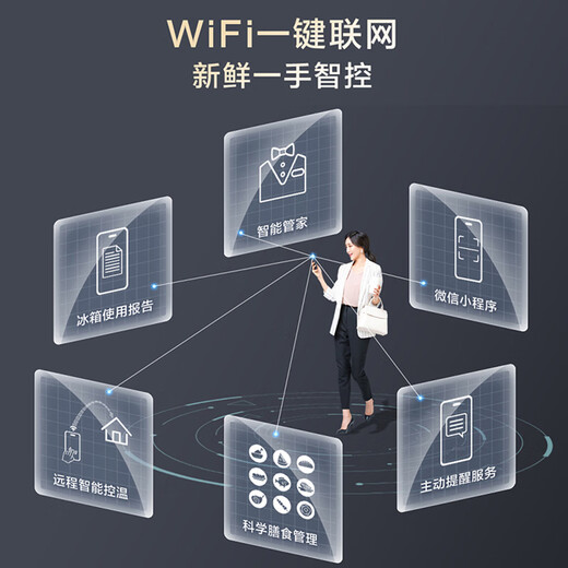 海尔（Haier）冰箱659升四开门十字对开门一级能效双变频风冷无霜EPP超净系统家用超大容量冰箱国家补贴20% 659升超大容量+阻氧干湿分储