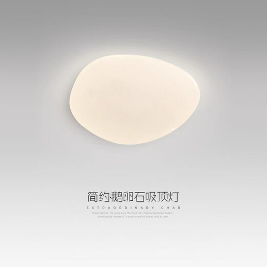XMSJ吸顶灯卧室北欧风满天星艺术灯罩全光谱走廊书房灯 1W 全光谱RA9738CM三色变光