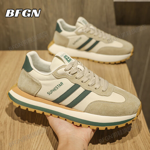 Bfgn Light Luxury Men's Shoes 2025 Весна и летняя новая воздухопроницаемая спортивная обувь для мужской обуви для мужчин.