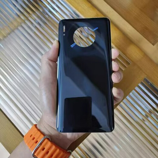 I back cover is suitable for Huawei mate30 back cover glass Mate30 mobile phone rear screen battery cover protection rear shell screen MATE30 black back cover