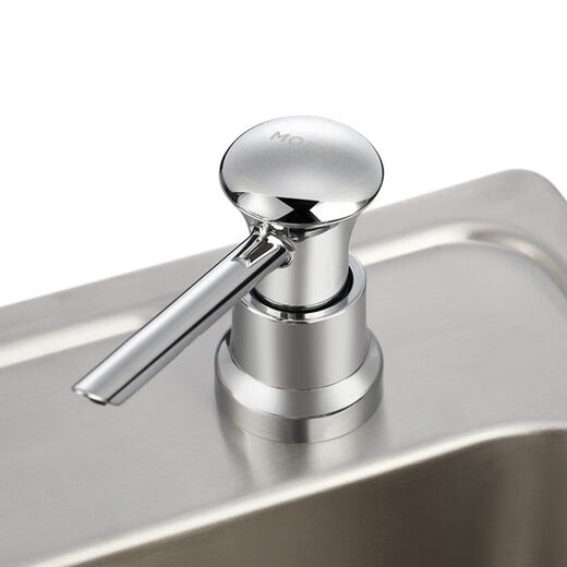 
Moen sink soap dispenser bottle, copper washing basin dish soap detergent bottle, detergent presser, bottle pressing device, 7011, glossy soap dispenser, 7029
