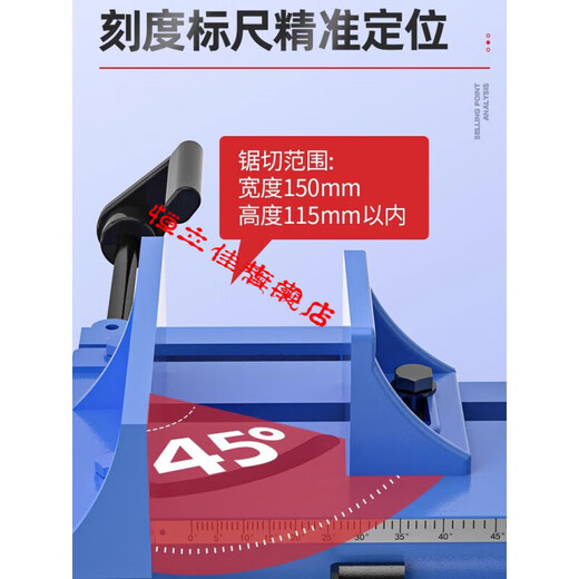 XMSJ5012带锯机小型锯床金属切割家用立卧式电动型材钢筋切割机 5012立卧两用带锯切割直径115mm