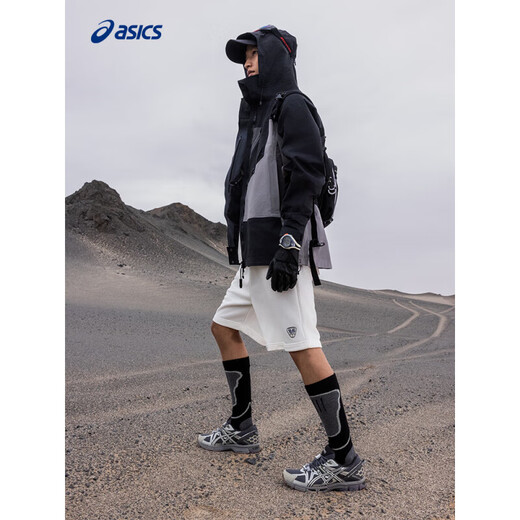 ASICS men's wear-resistant and breathable running shoes GEL-KAHANA 8 FL carbon black/grey 42