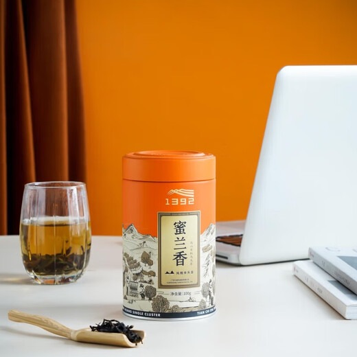 Tianchi-Tee 1392 Phoenix Ein-Cheg-Tee Buntes Milan-Aroma Ein-Cheg Gaoshan Bio-Tee Oolong Tee Can 1 100g