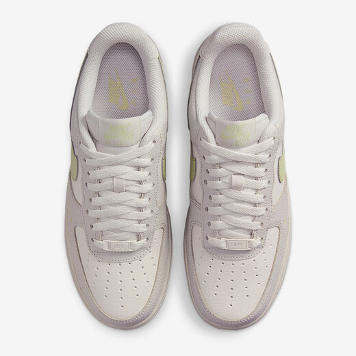 Nike (Nike) zapatos casuales zapatos para mujeres 2025 Nuevos zapatos deportivos de verano AF1 Air Force No. 1 Shoes Low Top CI0919-102 IB3881-001 Phantom Grey/Light Military Green 37.5