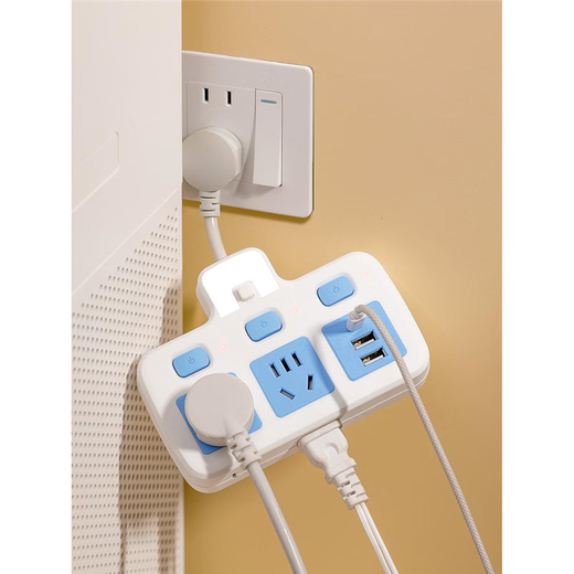 Bull (BULL) gleicher Stil, reine Kupfersteckdose, kabelloser Konverter, Nachtlicht, unabhängiger USB-Schalter, Multifunktion, eine Umdrehung, Bull mit Drahtkopf, reines Kupfer + Blitzschutz, eine Umdrehung, zwei. Kostenlose Garantie für zehn Jahre