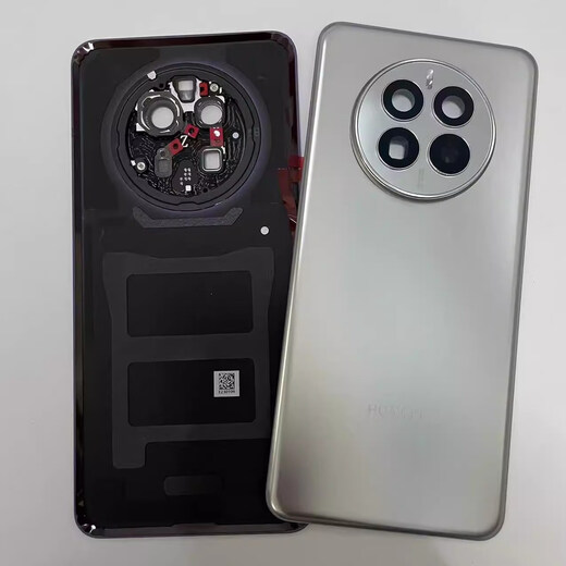 I is suitable for Huawei mate50pro original disassembly back cover battery cover mate50E original plain leather mobile phone rear glass Mate50/50E obsidian gold black back cover real disassembly 9