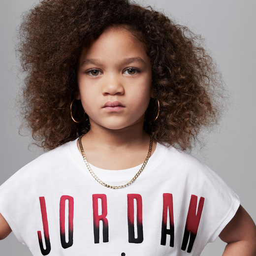 Nike (Nike) Jordan Nike Jordan 'chaleco de niñas y pantalones plisados ​​y vasos Summer Sports II3743 687 Fitness Red 160 xs