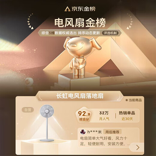 Changhong (CHANGHONG) electric fan/floor fan household/AC fixed frequency fan/desktop dual-purpose fan/desktop fan/desk fan shaking head electric fan air circulation fan CFS-LD2507