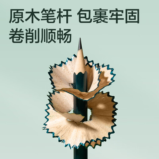 
Deli Classic Green Pole 10 2B Pencil Log Hexagonal Pencil Student Exam Sketch Drawing Pencil Writing Practice Writing Writing Gift HC826-2B Students' School Gift