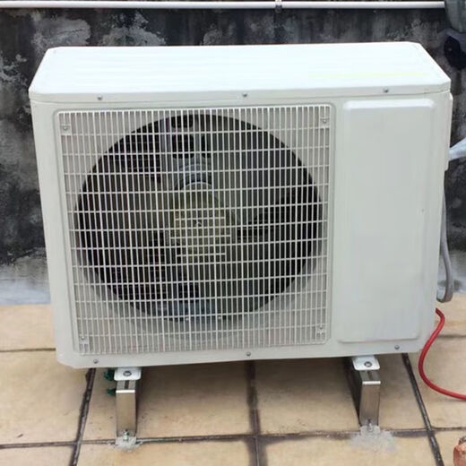 Dingniu air conditioning bracket external unit floor frame stainless steel base heightening pad host 304 thickened floor frame floor plane 201 material 1P1.5P universal 10 cm