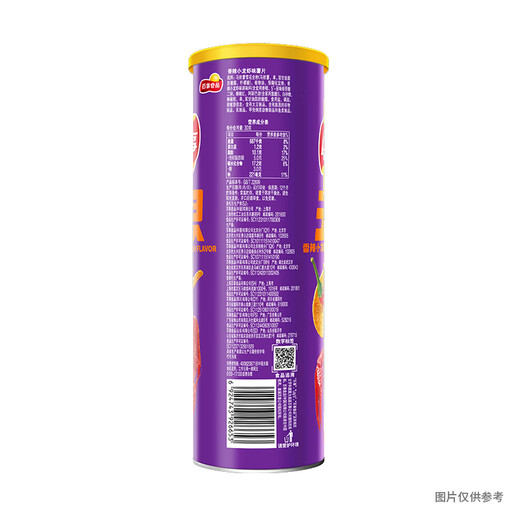 乐事（Lay's）无限薯片 零食 休闲食品 香辣小龙虾味 104克 膨化食品