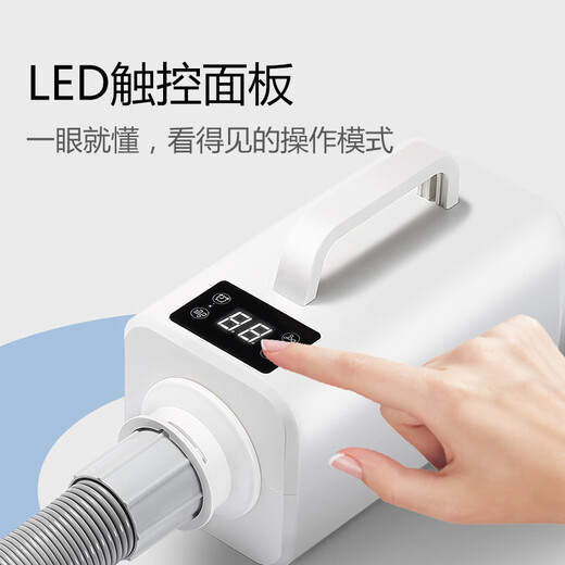 爪小宅宠物吹水机狗狗吹风机吹毛神器低噪大型犬洗澡吹干家用吹吸一体 【显示屏款】吹吸一体