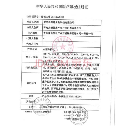 Jiuan (Andon) Jiuan Blutzuckermesser