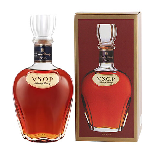 三得利白兰地VSOP700ml  原装进口洋酒 日本原瓶进口 宝树行 700mL 1瓶