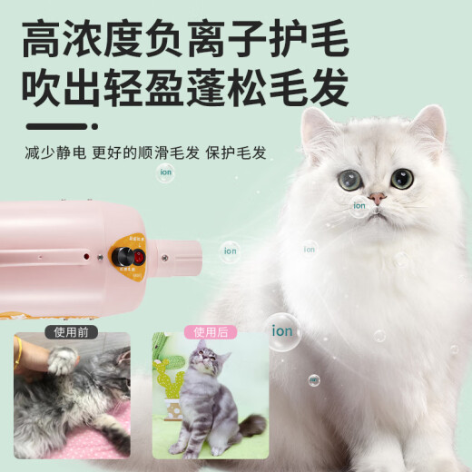 英绅猫咪专用吹水机低噪智能温控不伤毛发洗澡吹干神器宠物吹风机830C