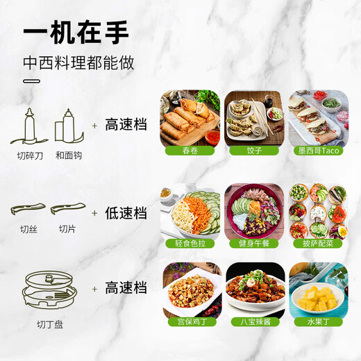 博朗（Braun）Braun博朗婴儿手持料理棒多功能辅食料理机绞肉和面搅拌棒MQ9195 MQ9195XLI