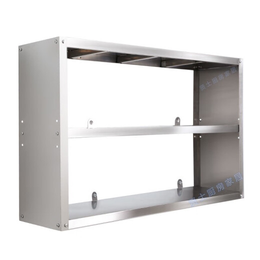 
Kitchen stainless steel wall shelves microwave oven shelves second floor wall shelves home hotel hanging shelves wall hangers thickened length 70 width 30 height 40 second floor-695