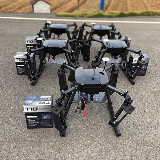 Xiangshun four-axis drone multi-function load lifting and throwing transportation power line aerial photography and long-lasting stable flight. Four-axis load-loading drone (equipped with T10 remote control)
