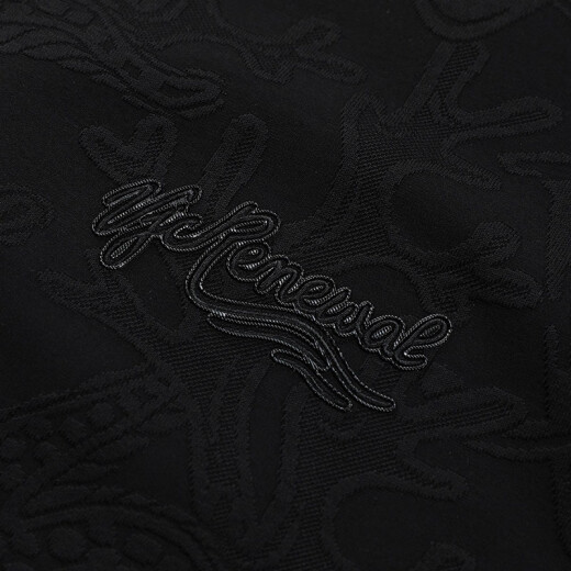 VJC [mismo estilo para el mostrador] 2025 NUEVA CAMISA DE POLO DE MODA CONTRAST MOMEN MENTRA MENTRA CAMBITOR B25BA1048 NEGRO L /50