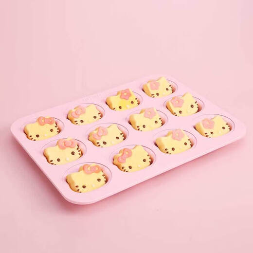 学厨活动款面包模具烤盘烘焙模具连杯迷你模家用宝宝辅食盘 三式花型6杯pp9226