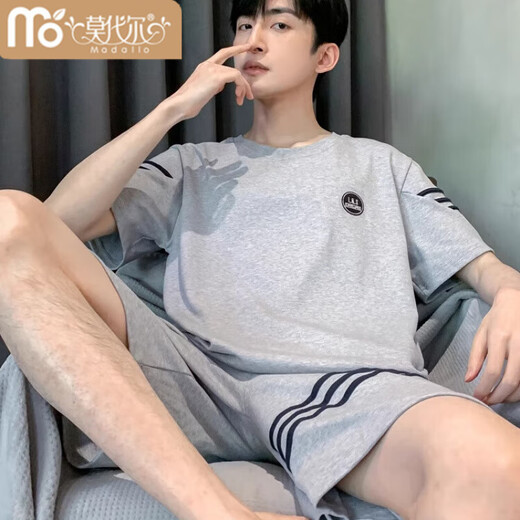 Modal 2025 pijama para hombres nuevos para hombres de verano de manga corta verano delgada de verano de manga corta 2025 ropa para hombres nuevos para hombres