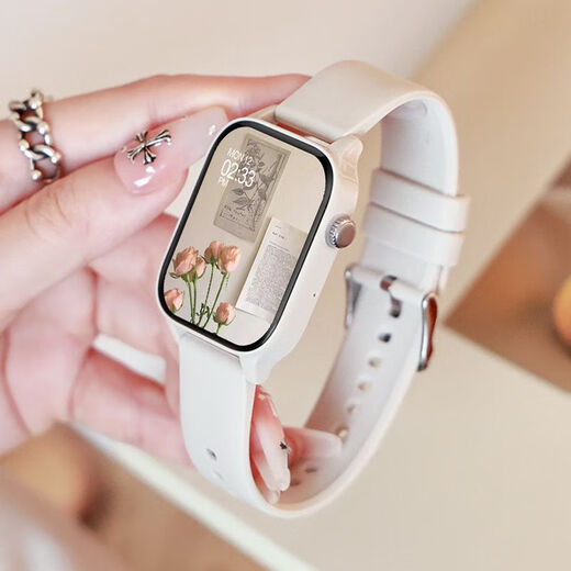 Smartphone-Armband Smart Watch für Männer und Frauen, die Vollfunktionen Blutdruck Herzfrequenz Schlaf All-in-One Watch Gray-White Silber Health Monitoring-Offline-Zahlungsbluetooth