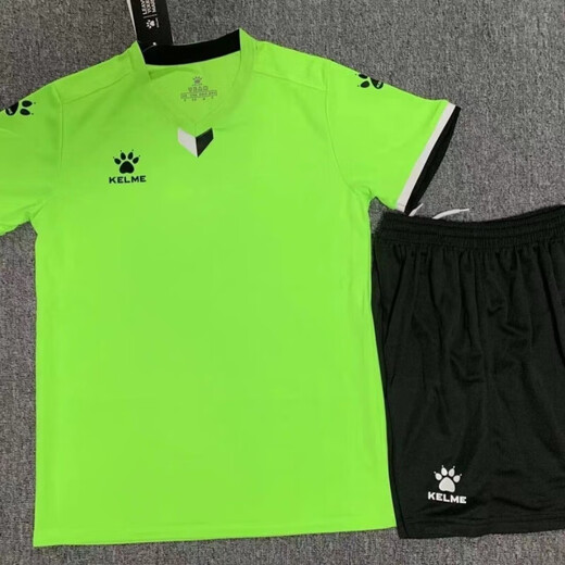 Kelme (Kelme) 2025 Équipe de football du New Jersey Uniforme à manches courtes hommes et femmes à séchage rapide à séchage de football uniforme Concours d'impression Personnalisation uniforme 1048-blanc 3xs Hauteur recommandé 115-125