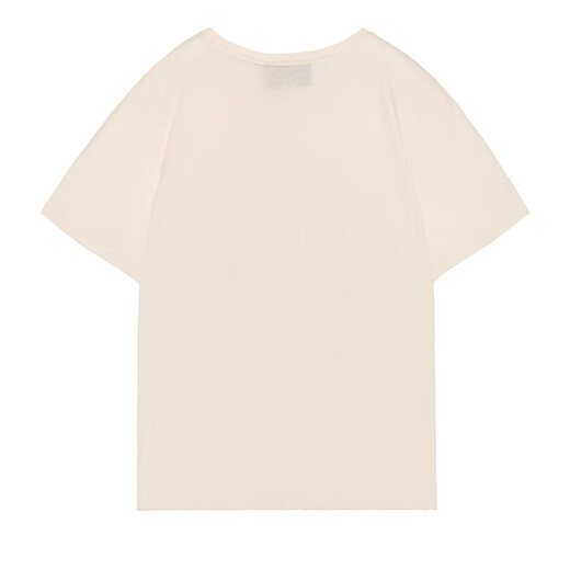 Gucci (Gucci) Xdisney Co-Branded Model Gucci Logo Gedrucktes runder Nackenpullover Kurzschlämchen Rotatorhülsen-T-Shirt für Frauen Weiß 492347-XJB7W-9756 XS