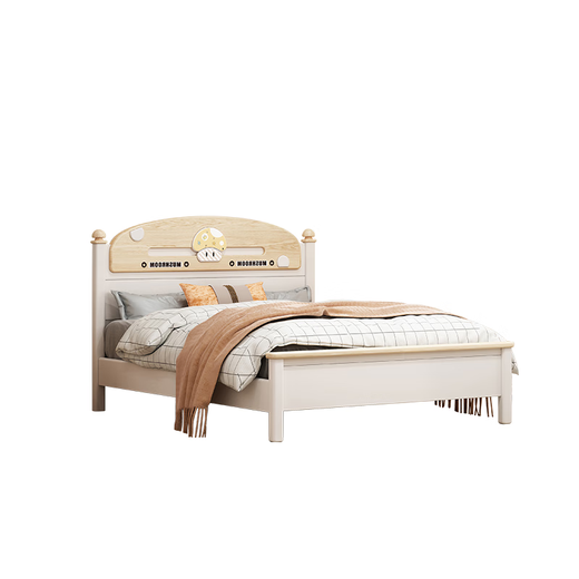 Wooden MJXHX6109 solid wood simple children's single bed 2132*1429*1115