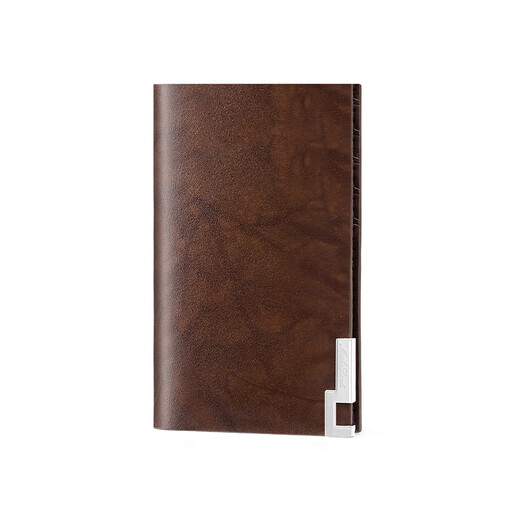MashaLanti card bag men's anti-theft bank card certificate bag ultra-thin leather storage bag card case practical Father's Day birthday gift
