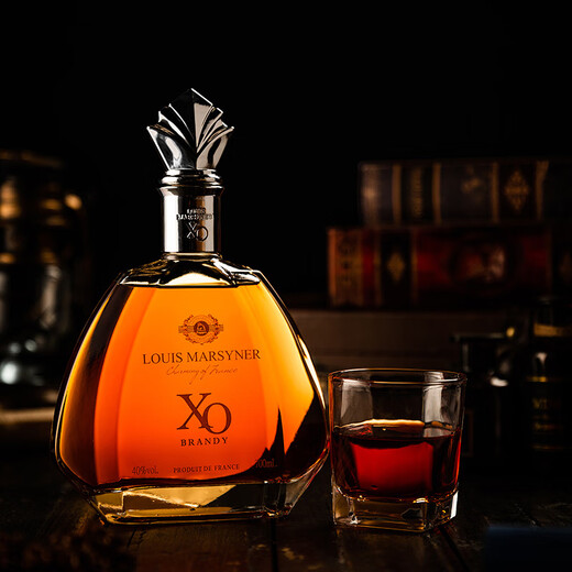 巴一戈尔法国进口洋酒XO40°烈酒微醺白兰地原酒进口700ml单支送礼礼盒