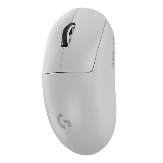 Souris de jeu sans fil Logitech (G) GPW deuxième génération version King Kong accélération 88G Ergonomie du capteur Hero2 souris de bureau pour ordinateur portable gpw2 cgso Valorant DJ11 GPW2 King Kong-White丨Base de chargement sans fil + grand tapis de table