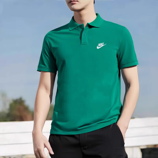 耐克（NIKE）T恤男装 2025夏季新款运动服透气宽松舒适跑步休闲网球短袖polo衫 FN3895/365 S