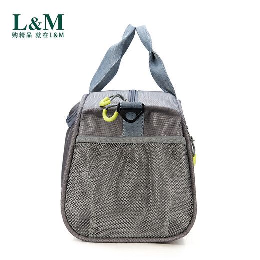 L&M beach bag, beach bag, swimming bag, dry and wet separation, outdoor fitness men's and women's storage bag, portable shoulder bag, travel bag, purple, running arm bag with mobile phone