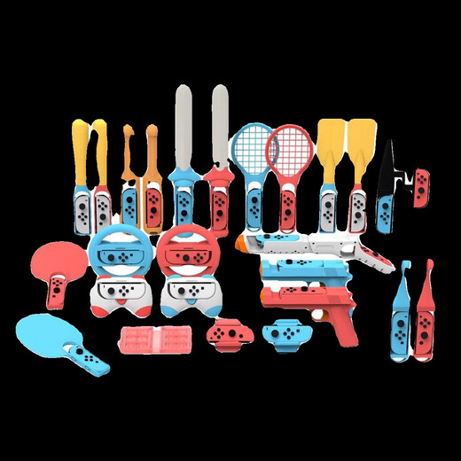 Switch original Sports Somatosensory Sports Set Accesorios de Racket Sports OLED Props NS DoBe Original Sports Sports 30 en 1