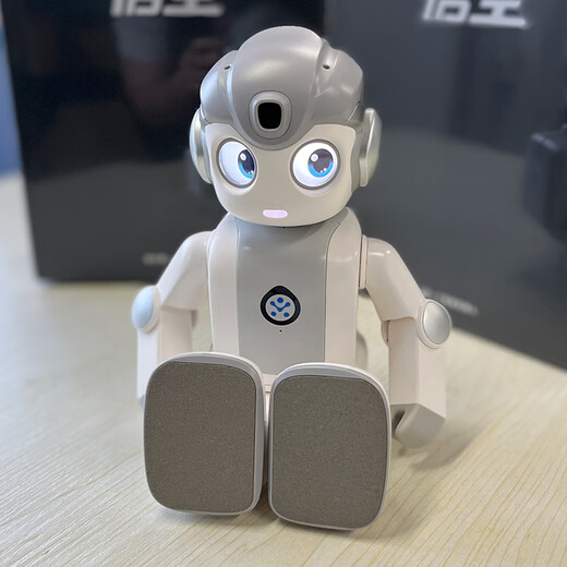Ubly Wukong Intelligent Roboter Nanny Artificial Intelligence AI Programming Dancing Lernmaschine Ausbildung Lesen Sie frühe Bildung, die chinesische Mathematik Englisch Dialog Dialog Tutor Mobile Story-Maschine Mobile Überwachung intelligenter Lautsprecher Hausbegleitungsroboter [Holiday Gift Birthday Gift Box] Senden Sie Anti-Fall-Pack + 100 Programmierkurs an