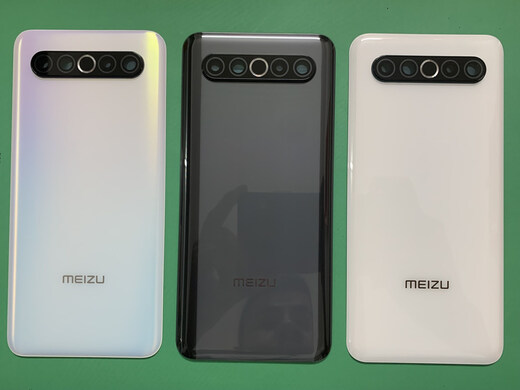 X is suitable for Meizu 17 17pro original back cover AG glass back cover mobile phone back cover battery back cover mobile phone 17 original single back cover loose deep dark green