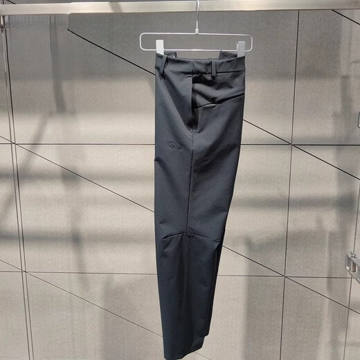 迪桑特（DESCENTE）25夏季男士DUALIS都市通勤梭织运动长裤D5231DPT80 D5231DPT80-IB黑墨色 L 175/84A