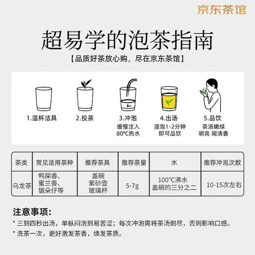Shanlihuo Oolong Tea Premium Phoenix Single Pine Duck Shit Fragrance Special 100g Light Fire Canned Snow Tablets