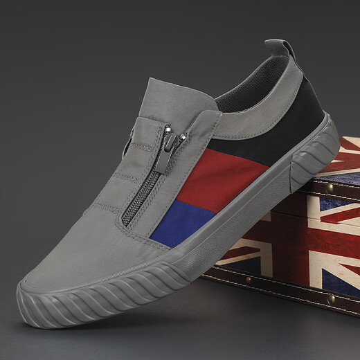 Región occidental Camel 2025 Zapatos de hombres de primavera Nuevos zapatos de lona transpirables zapatos casuales de una pie