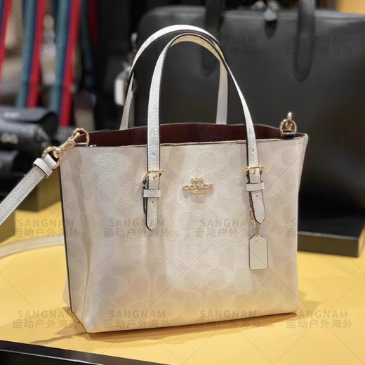 Coach (Coach) Jasmin-Einkaufstasche Einkaufstasche Mama-Tasche One-Shoulder-Handverdiener-Frauenbeutel Mollie2534 Mollie34 Hafer CV967